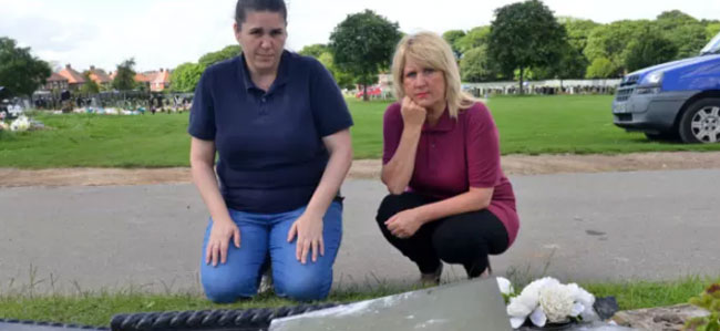 Grave of woman who was killed by a car 25 years ago is hit by a car and that’s a dark, dreadful irony
