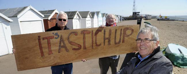 IT A STICH UP – A salute to shoddy homemade protest signs