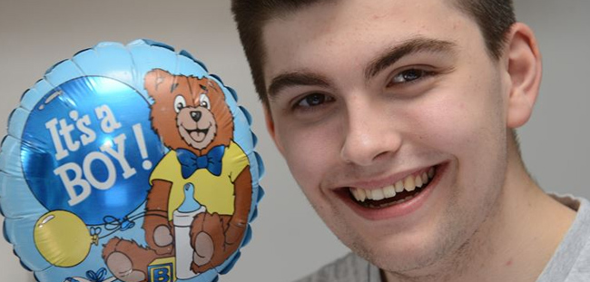 Teenager’s birthday balloon defies the odds