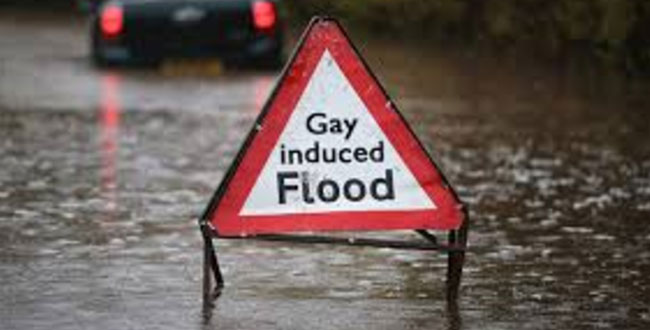 When a local UKIP councillor in Henley-on-Thames blamed local floods on gay marriage