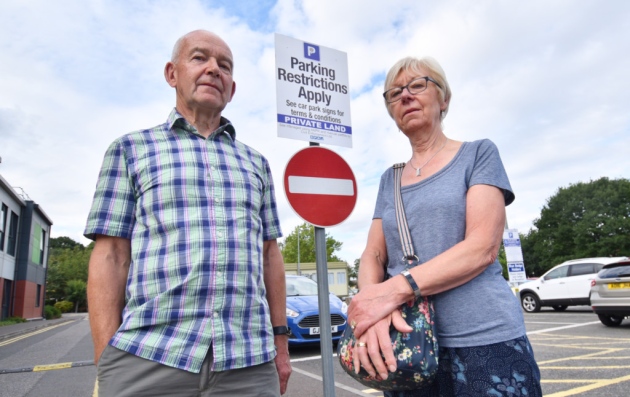 Drivers pile on as private parking contractor at hospital sends out incorrect fines