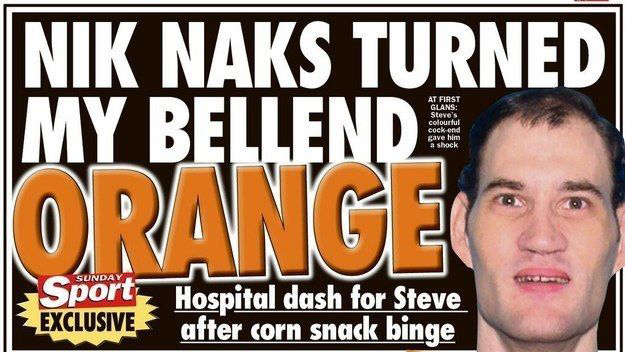 Another Salute to the genius of the Sunday Sport